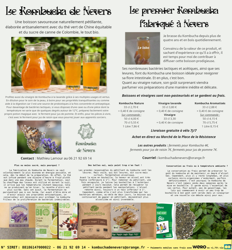 Kombucha de Nevers